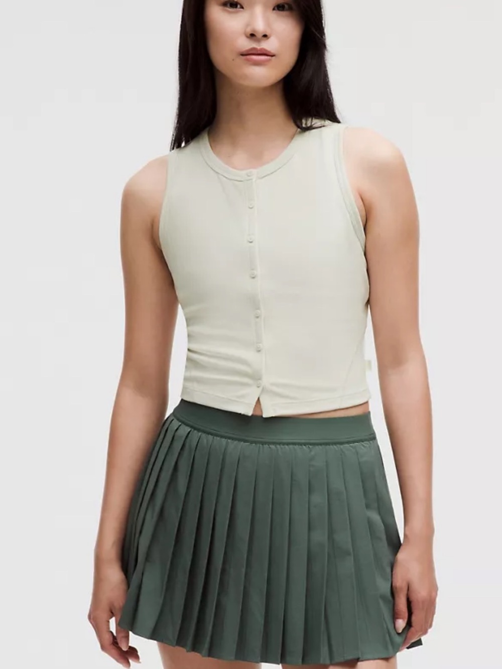 Lululemon Soft Ribbed Button Up